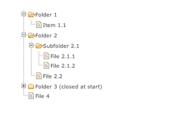 jquery.treeview.js 文件树，目录树形插件