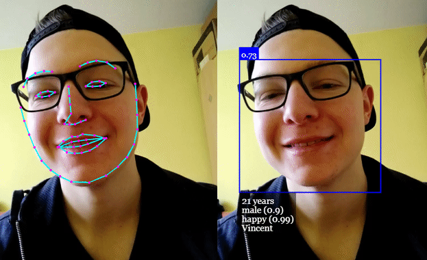 face-api.js 基于tensorflow.js打造的人脸识别、检测、追踪、表情检测、性别年龄检测插件