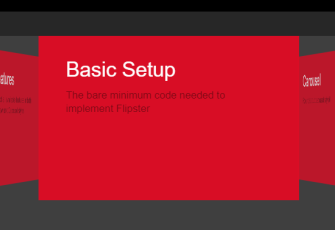 jquery.flipster.js 立体式banner切换3d轮换图插件