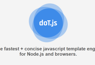 doT.js js模板引擎插件